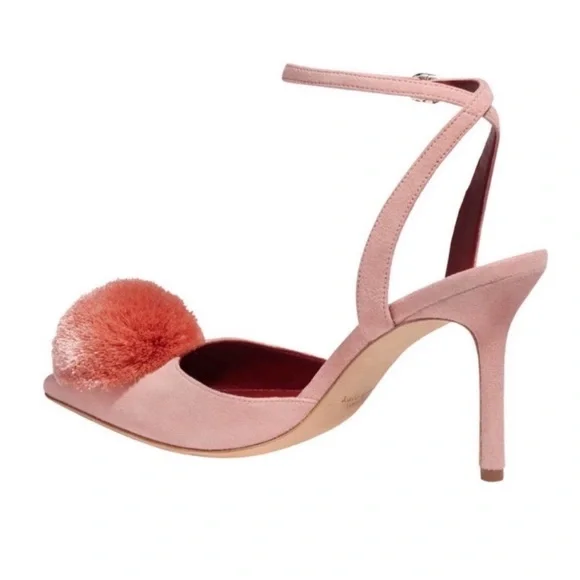 NIB Kate Spade Amour Pom Pumps in Dancer Pink! - Picture 3 of 5